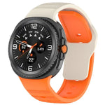Bracelet de montre en silicone avec boucle à motif à pois, pour Samsung Galaxy Watch8 / Watch8 Classic