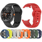 Bracelet de montre en silicone avec boucle à motif à pois, pour Samsung Galaxy Watch8 / Watch8 Classic