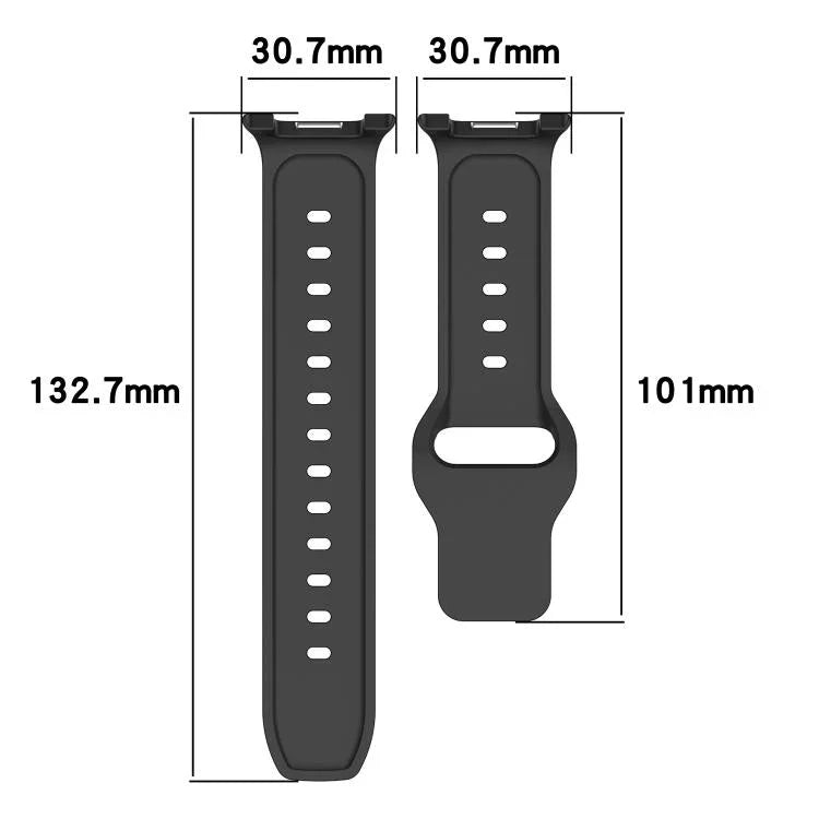Bracelet de montre en silicone avec boucle à motif à pois, pour Samsung Galaxy Watch8 / Watch8 Classic