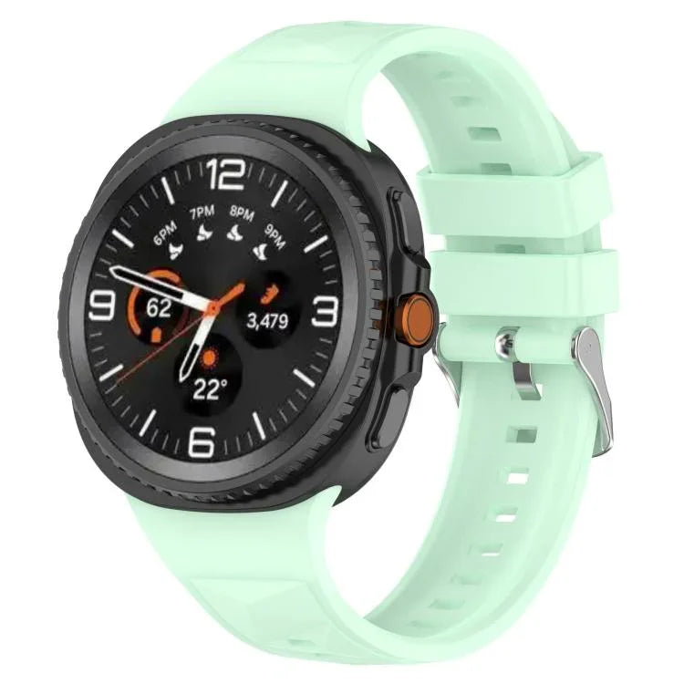 Bracelet de montre en silicone texturé cristal de glace, pour Samsung Galaxy Watch8 / Watch8 Classic