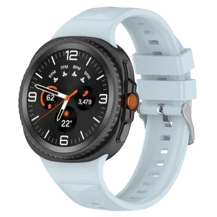 Bracelet de montre en silicone texturé cristal de glace, pour Samsung Galaxy Watch8 / Watch8 Classic