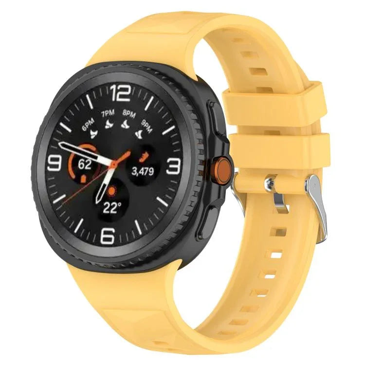 Bracelet de montre en silicone texturé cristal de glace, pour Samsung Galaxy Watch8 / Watch8 Classic