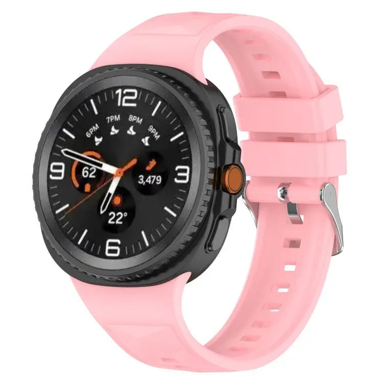 Bracelet de montre en silicone texturé cristal de glace, pour Samsung Galaxy Watch8 / Watch8 Classic