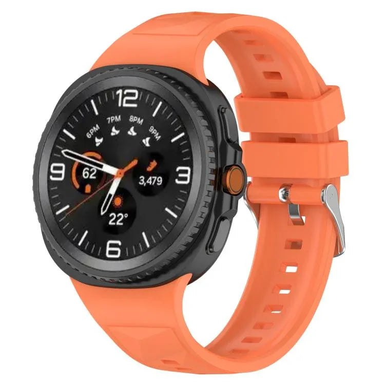 Bracelet de montre en silicone texturé cristal de glace, pour Samsung Galaxy Watch8 / Watch8 Classic