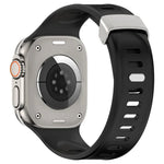 Bracelet de montre en silicone Explorer, pour Apple Watch 46 mm / 49 mm / 45 mm / 44 mm