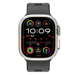 Bracelet de montre en silicone Explorer, pour Apple Watch 46 mm / 49 mm / 45 mm / 44 mm