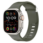 Bracelet de montre en silicone Explorer, pour Apple Watch 46 mm / 49 mm / 45 mm / 44 mm