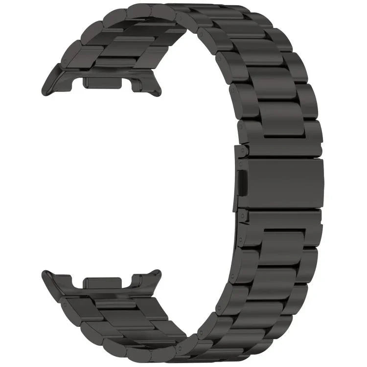 Bracelet de montre en acier inoxydable à trois maillons minces, pour Samsung Galaxy Watch8 / Watch8 Classic