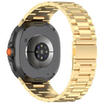 Bracelet de montre en acier inoxydable à trois maillons minces, pour Samsung Galaxy Watch8 / Watch8 Classic