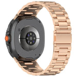 Bracelet de montre en acier inoxydable à trois maillons minces, pour Samsung Galaxy Watch8 / Watch8 Classic