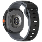 Bracelet de montre en silicone bicolore à boucle inversée, pour Samsung Galaxy Watch8 / Watch8 Classic