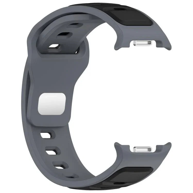 Bracelet de montre en silicone bicolore à boucle inversée, pour Samsung Galaxy Watch8 / Watch8 Classic