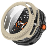 Housse de montre PC intégrée en verre trempé, pour Samsung Galaxy Watch8 Classic 46 mm, pour Samsung Galaxy Watch 8 44 mm, pour Samsung Galaxy Watch 8 40 mm