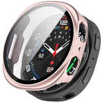 Housse de montre PC intégrée en verre trempé, pour Samsung Galaxy Watch8 Classic 46 mm, pour Samsung Galaxy Watch 8 44 mm, pour Samsung Galaxy Watch 8 40 mm