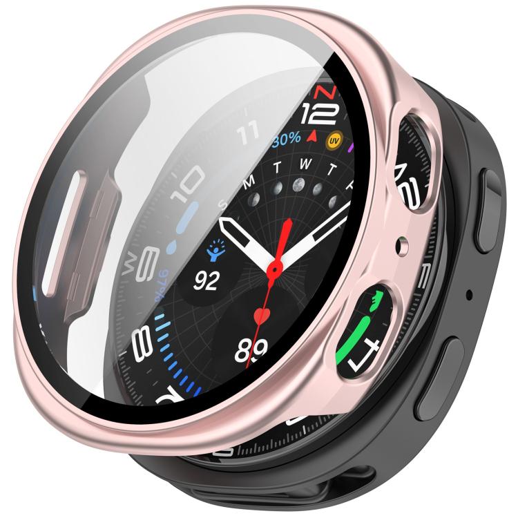Housse de montre PC intégrée en verre trempé, pour Samsung Galaxy Watch8 Classic 46 mm, pour Samsung Galaxy Watch 8 44 mm, pour Samsung Galaxy Watch 8 40 mm