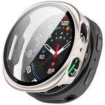Housse de montre PC intégrée en verre trempé, pour Samsung Galaxy Watch8 Classic 46 mm, pour Samsung Galaxy Watch 8 44 mm, pour Samsung Galaxy Watch 8 40 mm