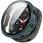 Housse de montre PC intégrée en verre trempé, pour Samsung Galaxy Watch8 Classic 46 mm, pour Samsung Galaxy Watch 8 44 mm, pour Samsung Galaxy Watch 8 40 mm