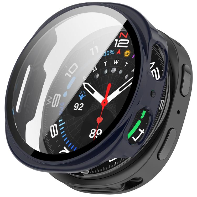 Housse de montre PC intégrée en verre trempé, pour Samsung Galaxy Watch8 Classic 46 mm, pour Samsung Galaxy Watch 8 44 mm, pour Samsung Galaxy Watch 8 40 mm