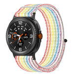 Nylon Hook and Loop Fastener Watch Band, For Samsung Galaxy Watch8 / Watch8 Classic