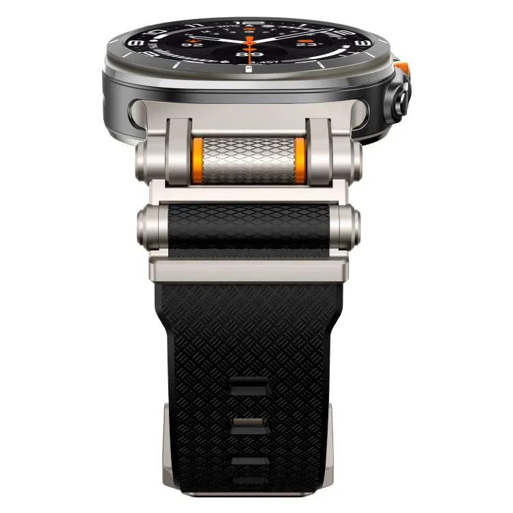 Connecteur de montre en métal pour bracelet de montre en silicone, pour Samsung Galaxy Watch Ultra 47mm / Ultra 2025