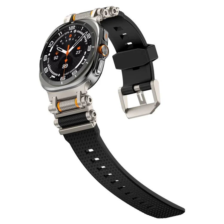 Connecteur de montre en métal pour bracelet de montre en silicone, pour Samsung Galaxy Watch Ultra 47mm / Ultra 2025