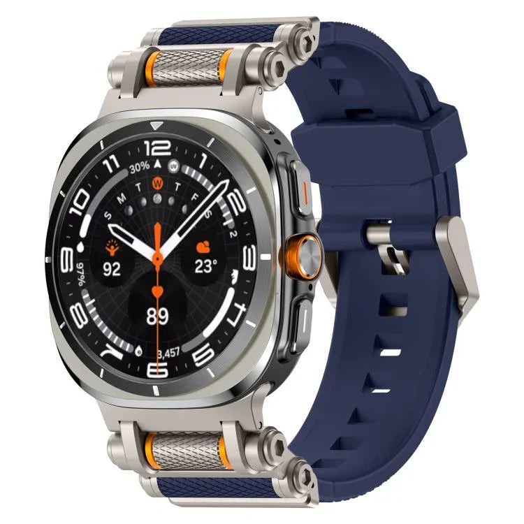 Connecteur de montre en métal pour bracelet de montre en silicone, pour Samsung Galaxy Watch Ultra 47mm / Ultra 2025
