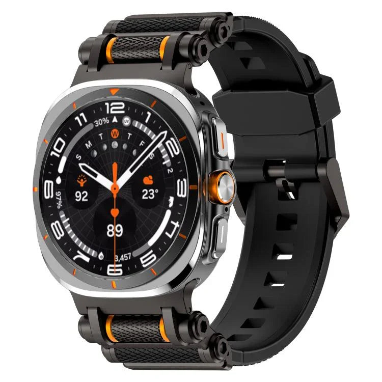 Connecteur de montre en métal pour bracelet de montre en silicone, pour Samsung Galaxy Watch Ultra 47mm / Ultra 2025