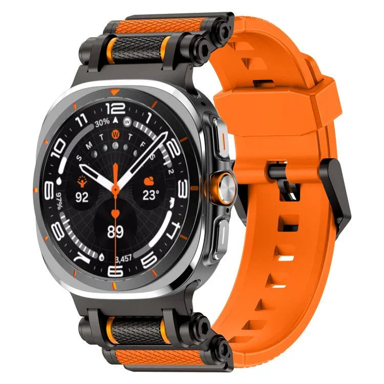 Connecteur de montre en métal pour bracelet de montre en silicone, pour Samsung Galaxy Watch Ultra 47mm / Ultra 2025