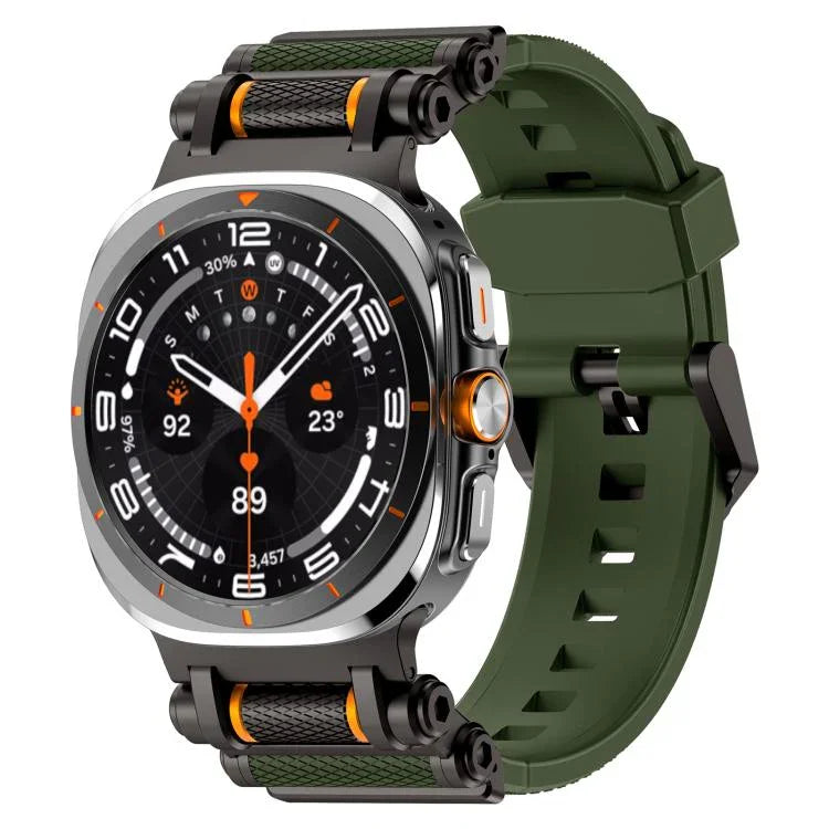 Connecteur de montre en métal pour bracelet de montre en silicone, pour Samsung Galaxy Watch Ultra 47mm / Ultra 2025