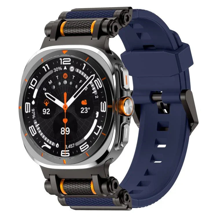 Connecteur de montre en métal pour bracelet de montre en silicone, pour Samsung Galaxy Watch Ultra 47mm / Ultra 2025