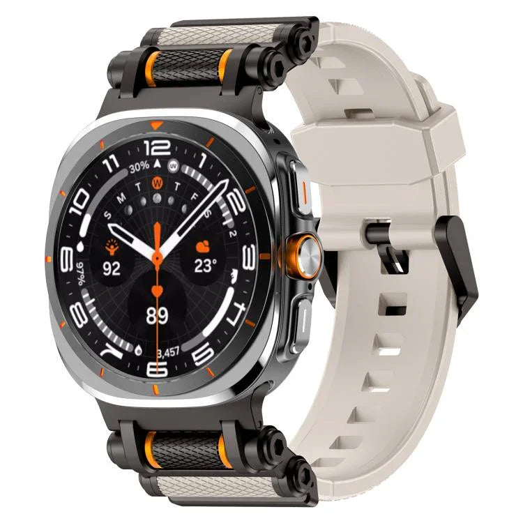 Connecteur de montre en métal pour bracelet de montre en silicone, pour Samsung Galaxy Watch Ultra 47mm / Ultra 2025
