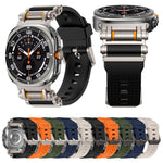Connecteur de montre en métal pour bracelet de montre en silicone, pour Samsung Galaxy Watch Ultra 47mm / Ultra 2025