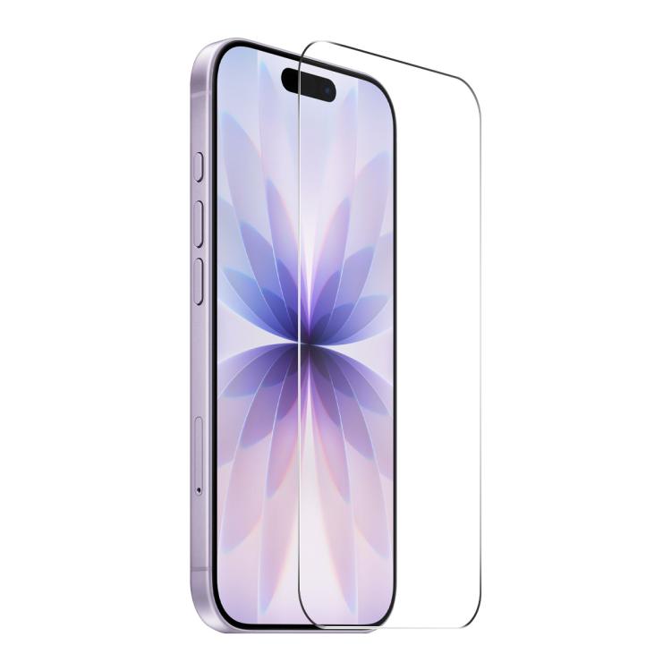 Film en Verre Trempé Épais ENKAY, Sans Bord Blanc, 9H, Grand Arc, Bords en Aluminium-silicium, Pour iPhone 17 Pro Max, Pour iPhone 17 Pro, Pour iPhone 17, Pour iPhone Air