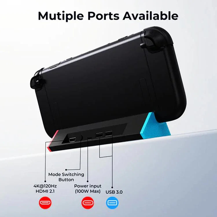Station d'accueil 4K pour Nintendo Switch 2, base de projection, pour Nintendo Switch 2