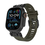 Bracelet de montre H016 Functional Series en TPU à texture sergée, pour Apple Watch 46 mm / 49 mm / 45 mm / 44 mm