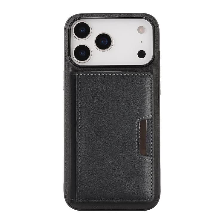 Étui de téléphone en cuir Kalebol Strong MagSafe Magnetic Two-Fold Card Bag, pour iPhone 17 Pro Max, pour iPhone 17 Pro, pour iPhone 17, pour iPhone Air