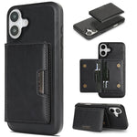 Étui de téléphone en cuir Kalebol Strong MagSafe Magnetic Two-Fold Card Bag, pour iPhone 17 Pro Max, pour iPhone 17 Pro, pour iPhone 17, pour iPhone Air