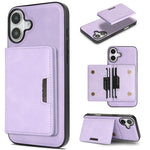 Étui de téléphone en cuir Kalebol Strong MagSafe Magnetic Two-Fold Card Bag, pour iPhone 17 Pro Max, pour iPhone 17 Pro, pour iPhone 17, pour iPhone Air