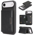 Étui de téléphone en cuir Kalebol Strong MagSafe Magnetic Two-Fold Card Bag, pour iPhone 17 Pro Max, pour iPhone 17 Pro, pour iPhone 17, pour iPhone Air