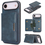 Étui de téléphone en cuir Kalebol Strong MagSafe Magnetic Two-Fold Card Bag, pour iPhone 17 Pro Max, pour iPhone 17 Pro, pour iPhone 17, pour iPhone Air