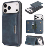 Étui de téléphone en cuir Kalebol Strong MagSafe Magnetic Two-Fold Card Bag, pour iPhone 17 Pro Max, pour iPhone 17 Pro, pour iPhone 17, pour iPhone Air