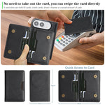 Étui de téléphone en cuir Kalebol Strong MagSafe Magnetic Two-Fold Card Bag, pour iPhone 17 Pro Max, pour iPhone 17 Pro, pour iPhone 17, pour iPhone Air