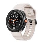 Bracelet de montre en silicone noir ondulé avec boucle, pour Samsung Galaxy Watch8 / Watch8 Classic