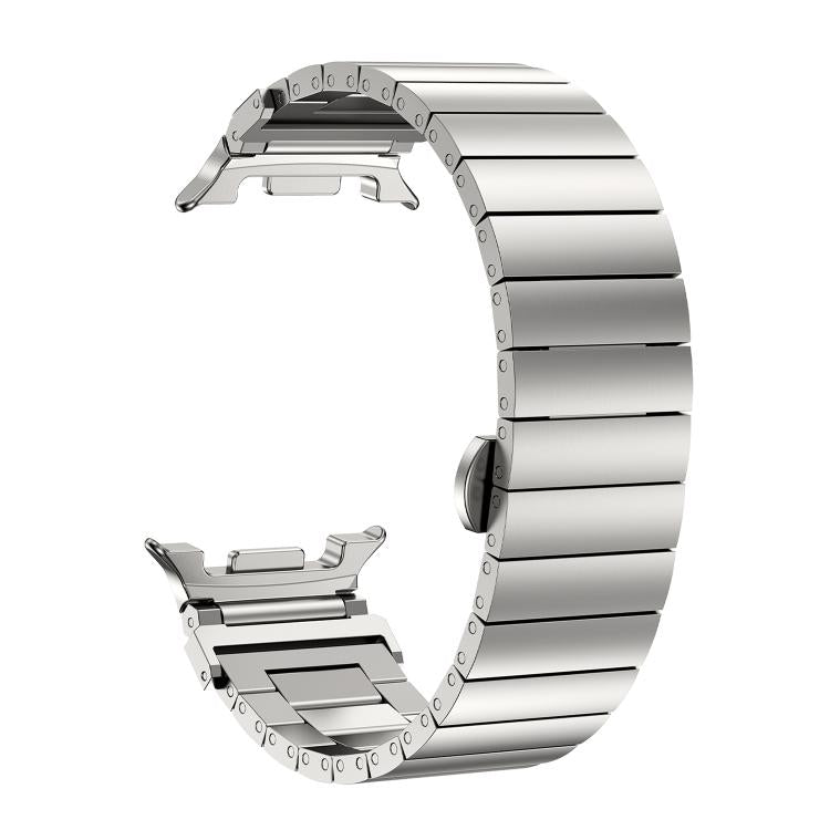 Bracelet de montre en acier inoxydable à maillons bambou, pour Samsung Galaxy Watch8 / Watch8 Classic