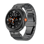 Bracelet de montre en acier inoxydable à maillons bambou, pour Samsung Galaxy Watch8 / Watch8 Classic