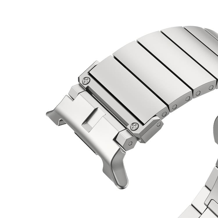 Bracelet de montre en acier inoxydable à maillons bambou, pour Samsung Galaxy Watch8 / Watch8 Classic