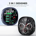 Coque souple en TPU plaqué ENKAY Hat-Prince à couverture complète avec protection d'écran, pour Samsung Galaxy Watch8 44 mm, pour Samsung Galaxy Watch8 40 mm