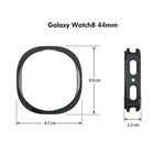 Coque souple en TPU plaqué ENKAY Hat-Prince à couverture complète avec protection d'écran, pour Samsung Galaxy Watch8 44 mm, pour Samsung Galaxy Watch8 40 mm