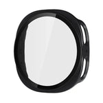 ENKAY Hat-Prince Film en Verre Trempé Couvrant Intégralement avec Boîtier de Montre PC Intégré, Pour Samsung Galaxy Watch8 44mm, Pour Samsung Galaxy Watch8 40mm
