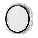 ENKAY Hat-Prince Film en Verre Trempé Couvrant Intégralement avec Boîtier de Montre PC Intégré, Pour Samsung Galaxy Watch8 44mm, Pour Samsung Galaxy Watch8 40mm